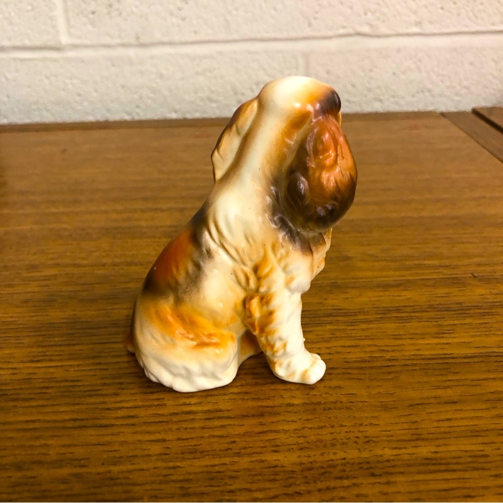 Cocker spaniel figurine made in Japan, 3 inches